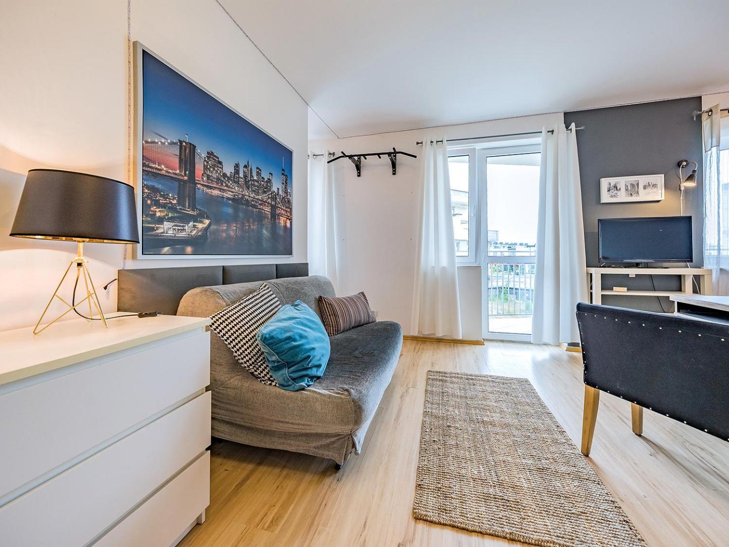 Apartament Z Balkonem I Bezplatnym Parkingiem Gdansk Luaran gambar