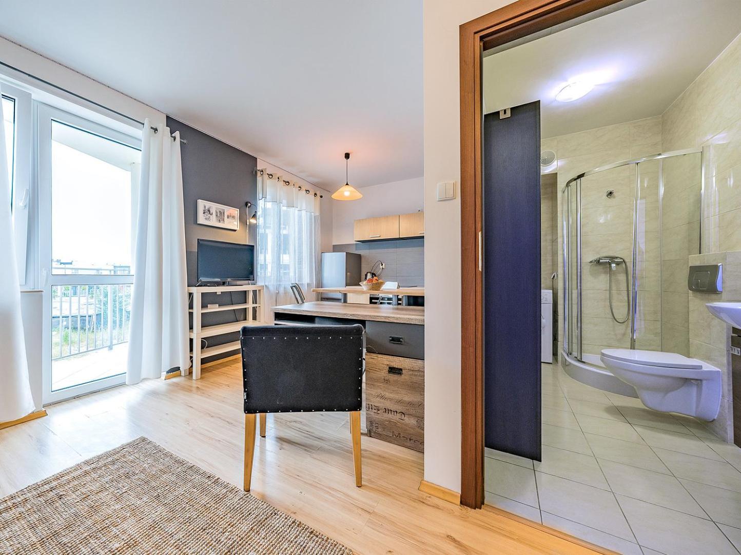 Apartament Z Balkonem I Bezplatnym Parkingiem Gdansk Luaran gambar